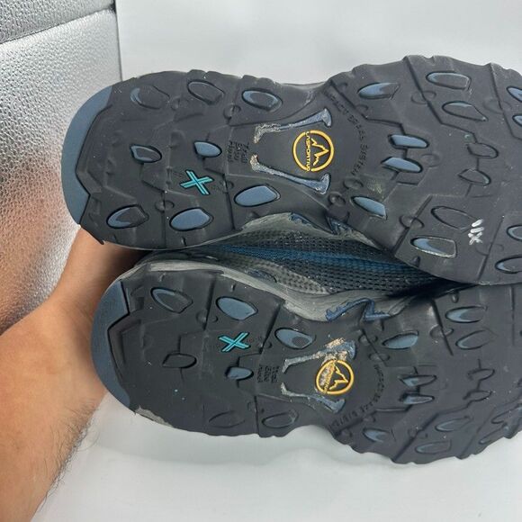 La Sportiva Wildcat 2.0 GTX Shoes Mens 11 Blue Trail Running Waterproof Cushion